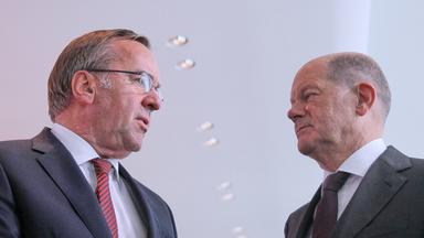 Boris Pistorius und Olaf Scholz