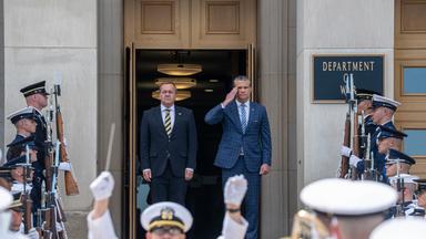 Pete Hegseth empfängt Boris Pistorius im Pentagon