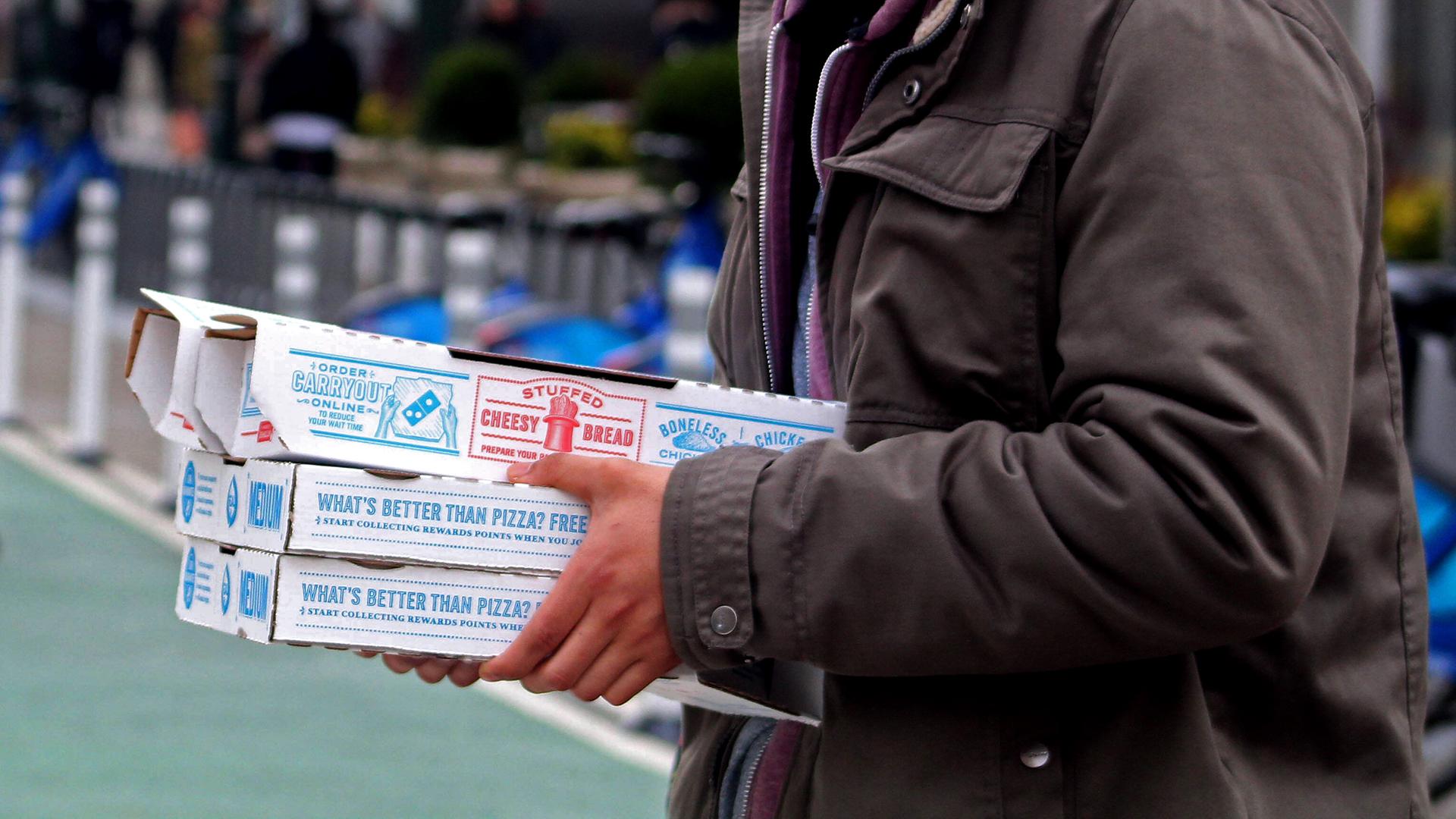 USA: Pizza-Lieferdienst 