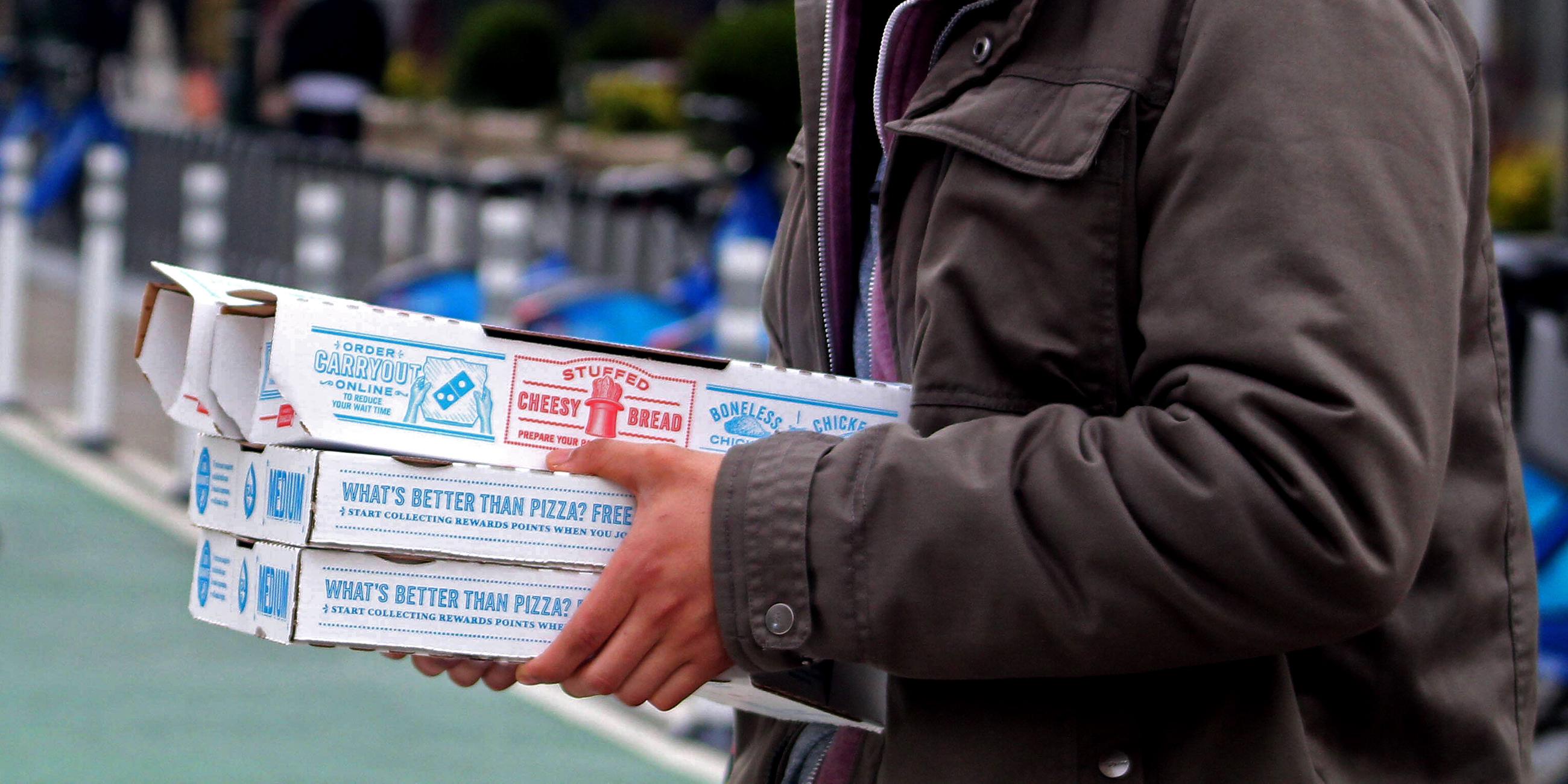 USA: Pizza-Lieferdienst 