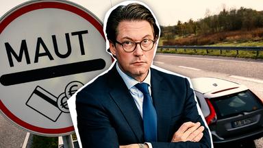 Ex-Verkehrsminister Andreas Scheuer (CSU) mit verschränkten Armen und ernster Miene 