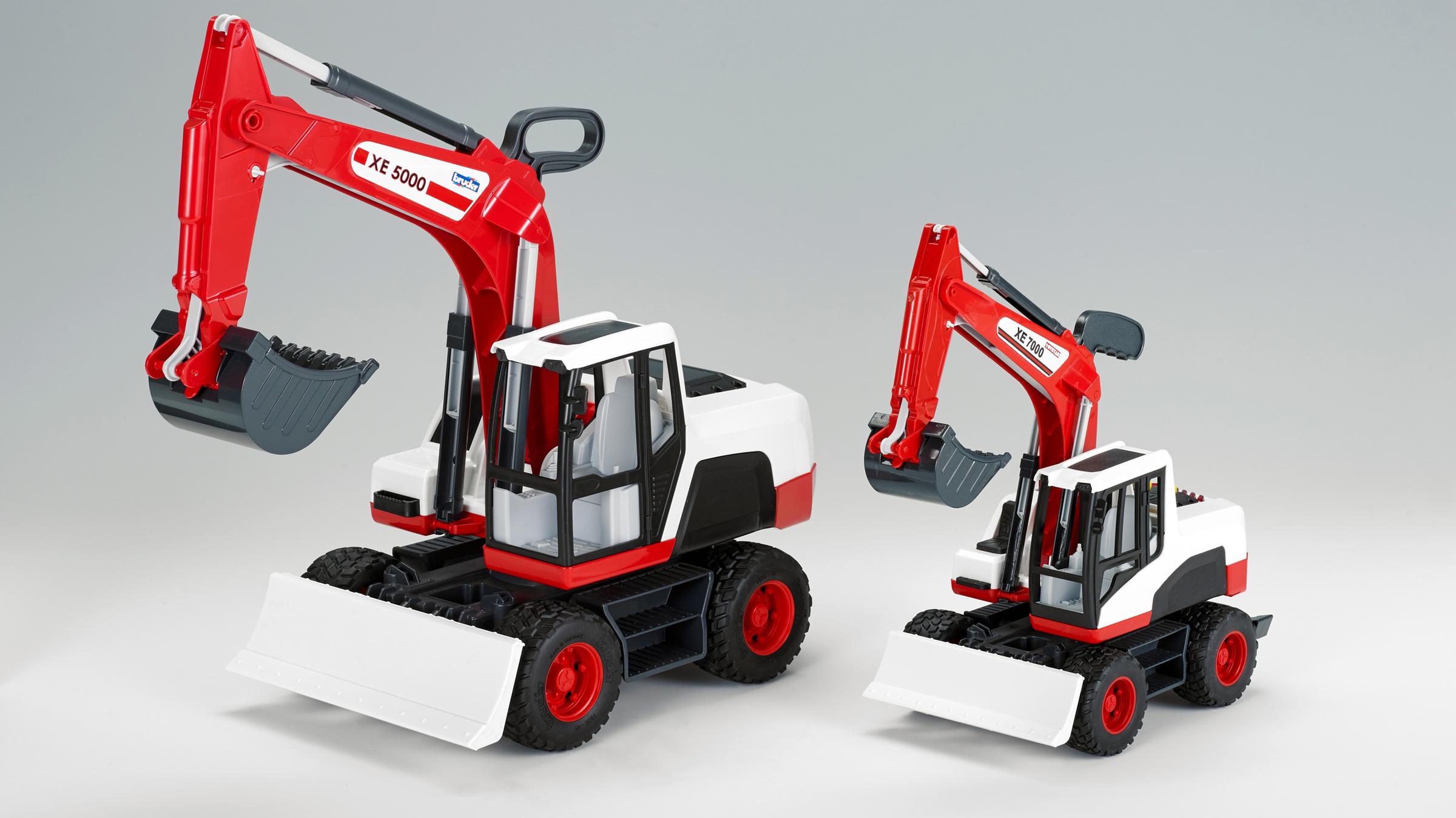 Spielzeug-Mobilbagger "BRUDER ROADMAX"