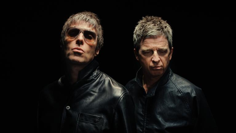Plakat für „Oasis Live '27“. Oasis kehren 30 Jahren zurück.