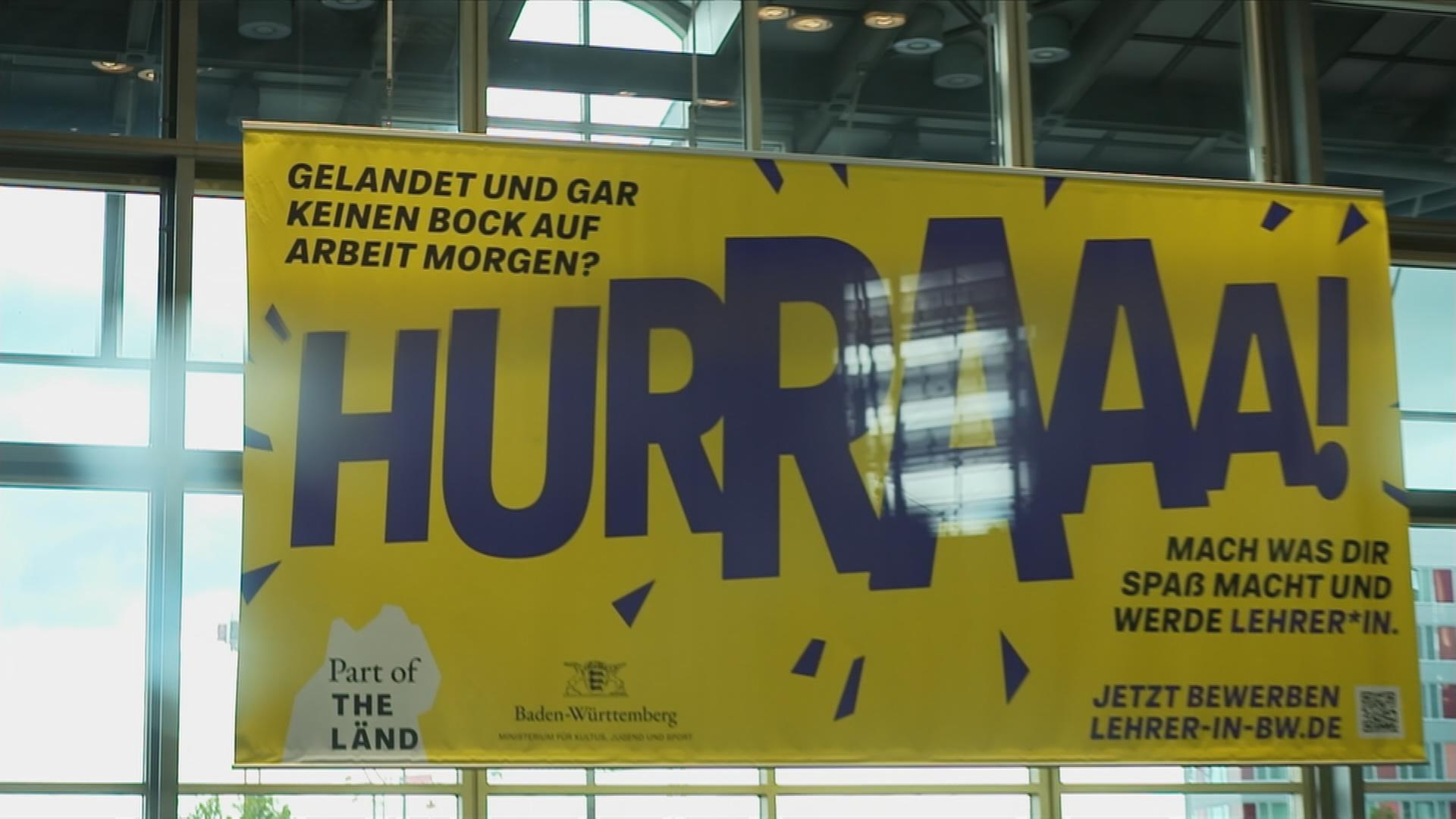 Werbeaktion in BaWü für mehr Lehrer