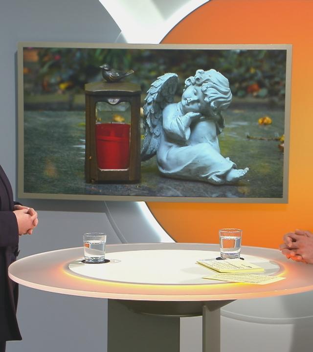 Juliane Frankenheim und Florian Weiss an der Top-Themen-Theke