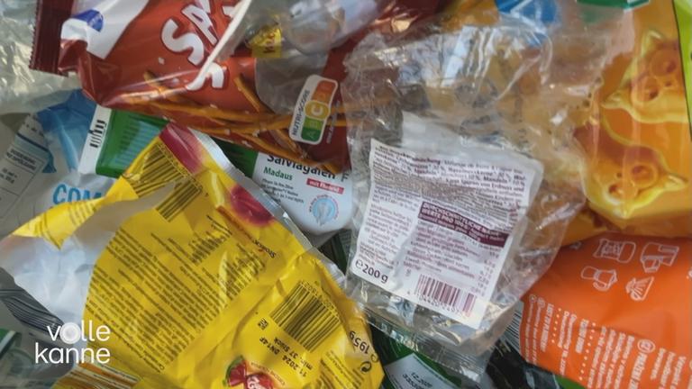 verschiedene Plastiktüten