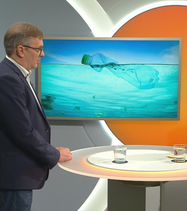 Interview im Studio zum Thema Plastikalternativen