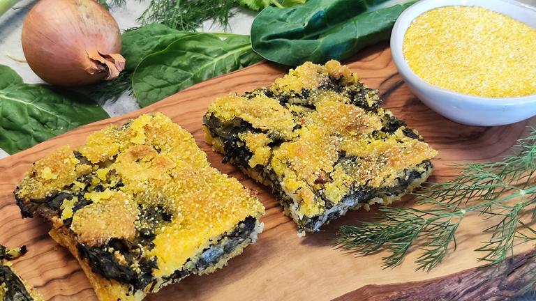 Plastós – herzhafter Maiskuchen