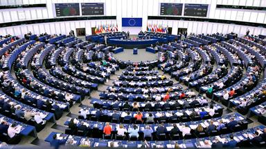 Plenarsaal des Europäischen Parlaments in Straßburg