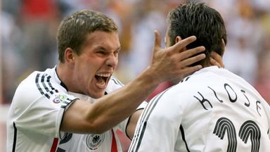 Podolski und Klose bei der WM 2006