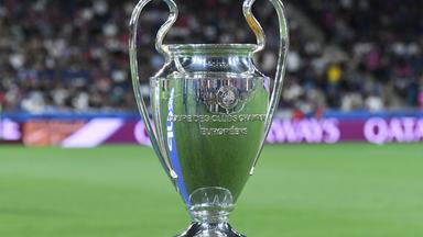 Die Trophäe der Champions League