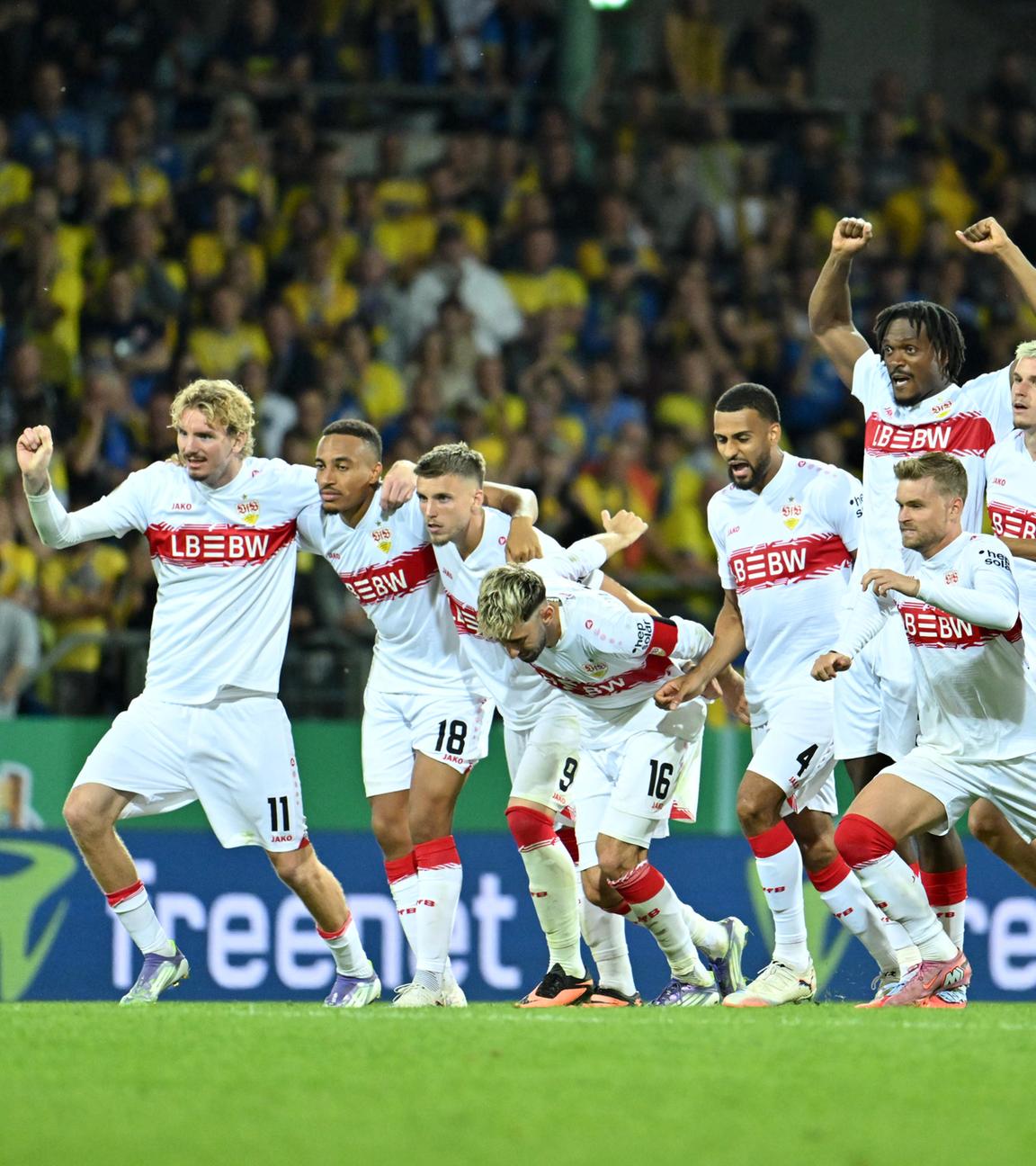 DFB-Pokal: Braunschweig - Stuttgart
