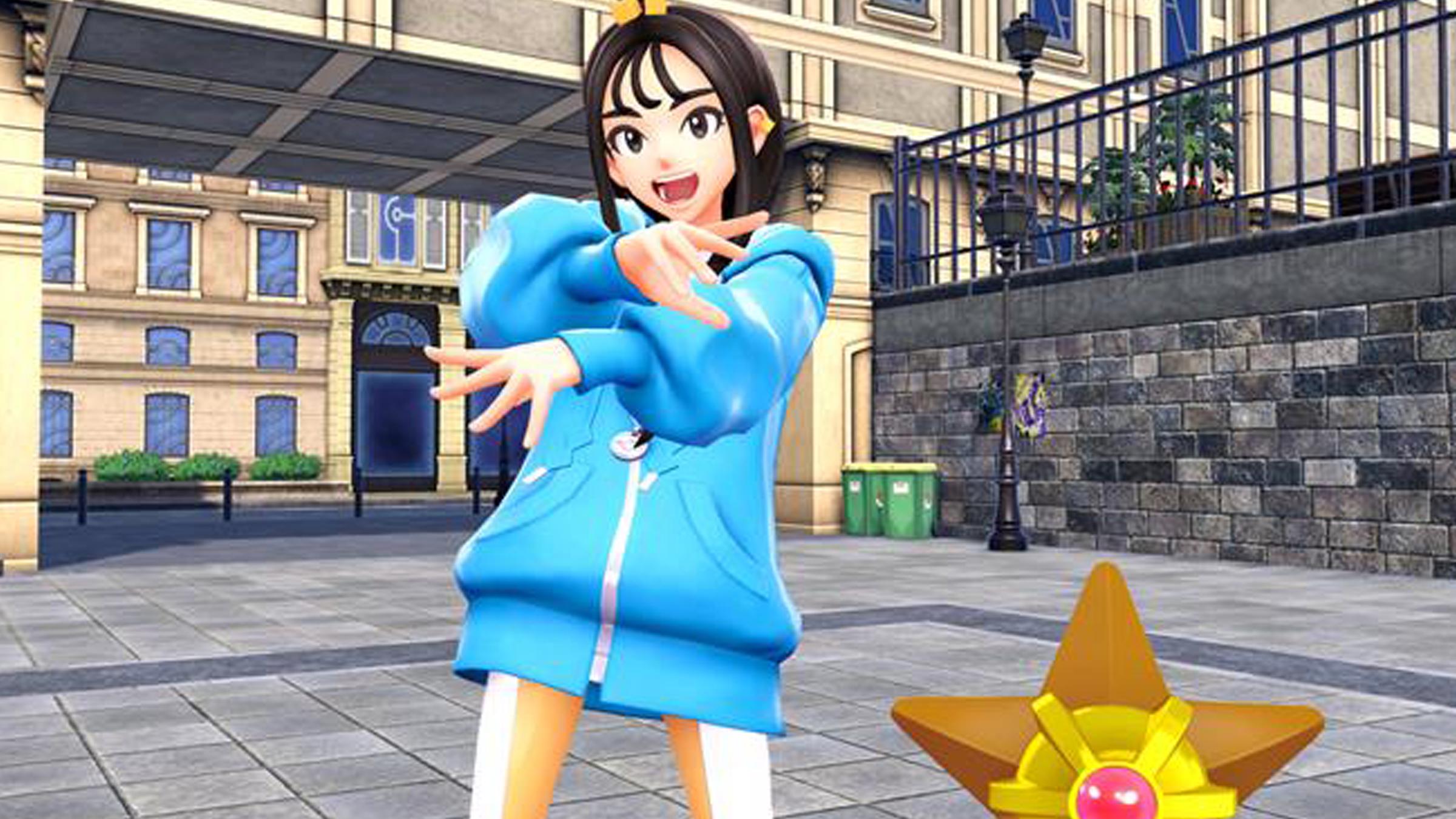 Duro ist eine Mitstreiterin in “Pokémon-Legenden: Z-A“ und setzt in Kämpfen gern ihr Sterndu ein, ein Seestern-Pokémon.