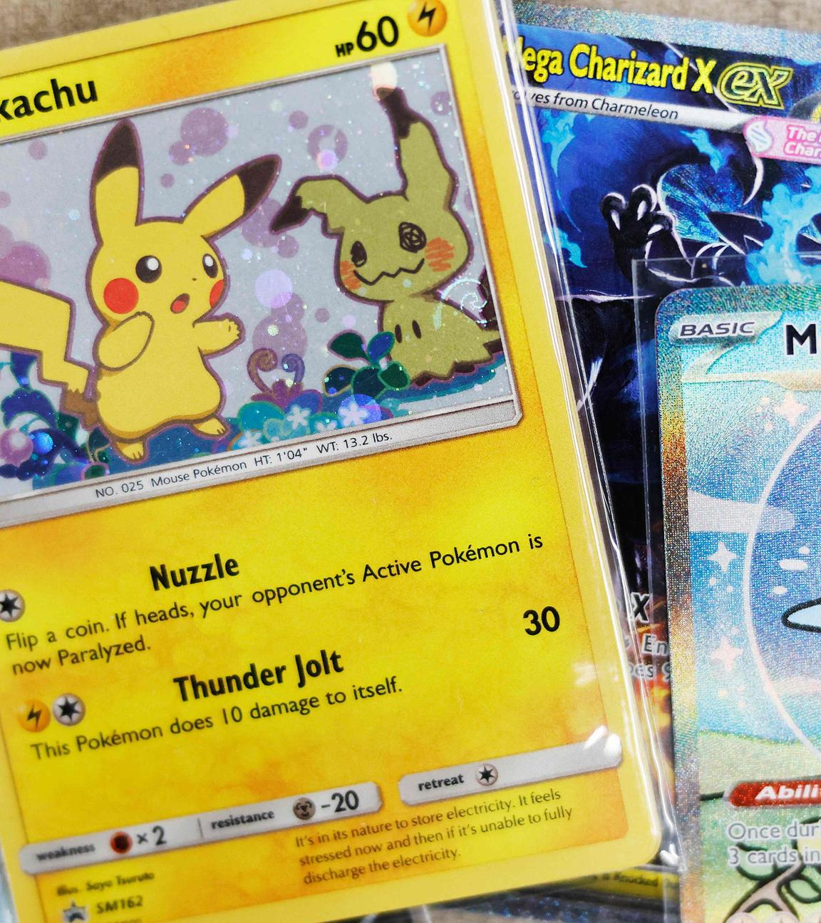 Symbolbild: Pokémon-Sammelkarten in einem Geschäft am 23. Januar 2026 in Pasadena, Kalifornien. 