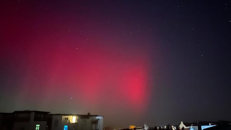 Polarlichter über Schwerin