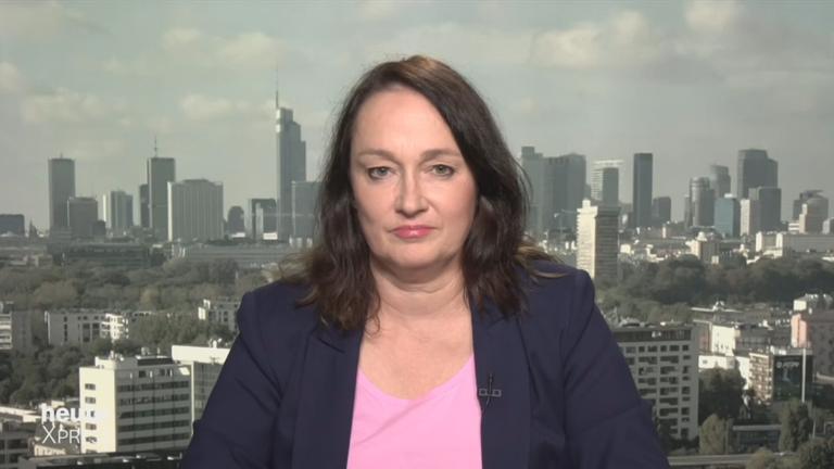 ZDF-Reporterin Natalie Steger in Warschau