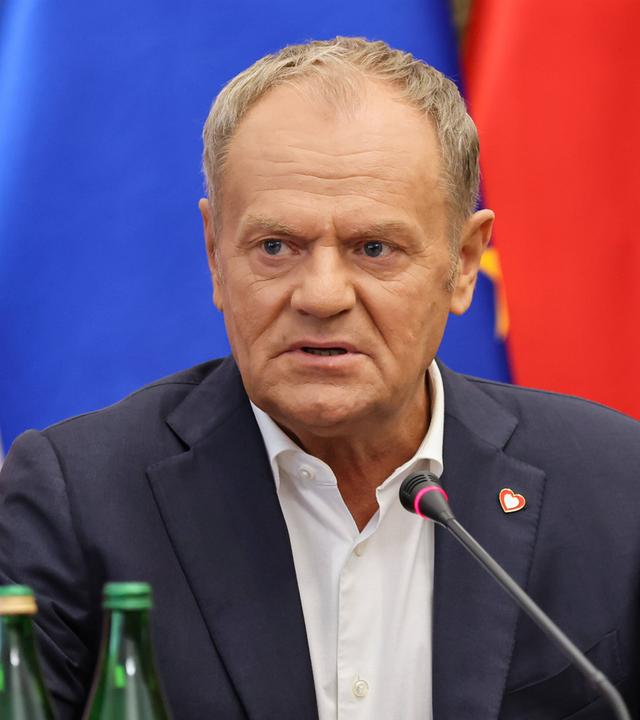 Polen, Warschau: Der polnische Ministerpräsident Donald Tusk