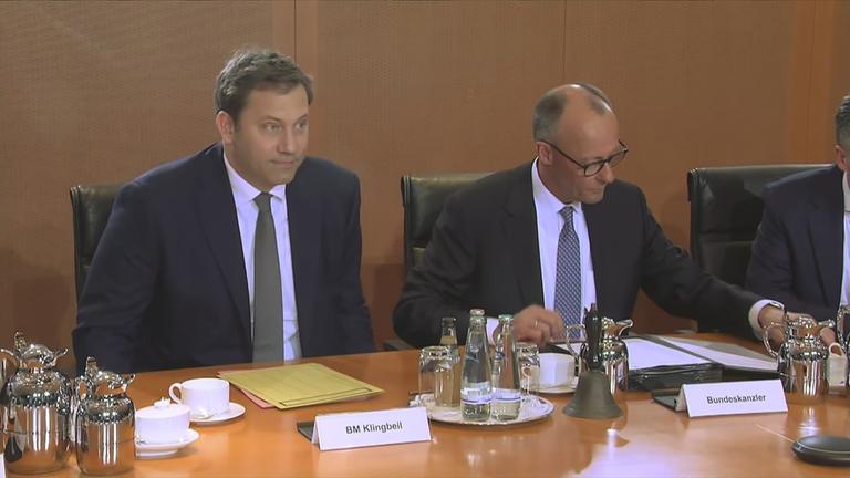 Bundeskanzler Merz und Vizekanzler Klingbeil