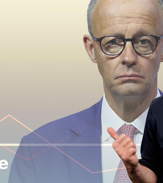 Kanzler Merz und seine Schwarz-Rote Koalition sind im Umfragetief 