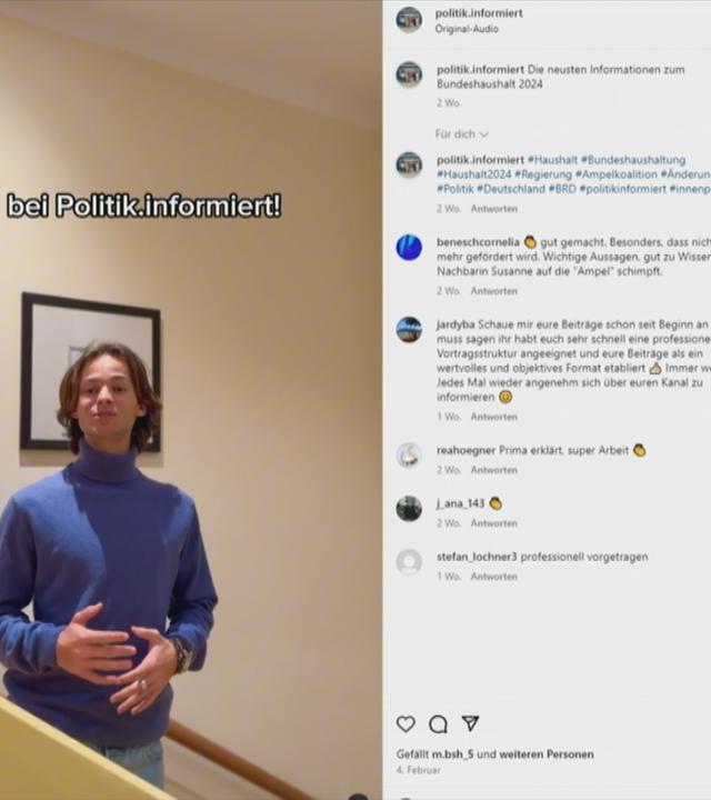 Politik-Insta-Schüler
