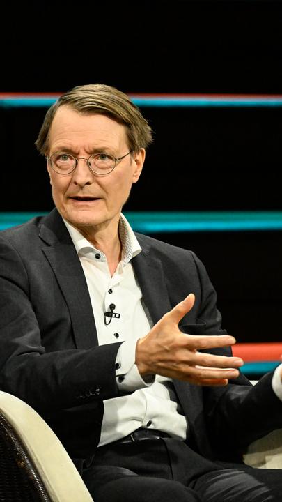 Ex-Gesundheitsminister Lauterbach zu Gast bei "Markus Lanz".