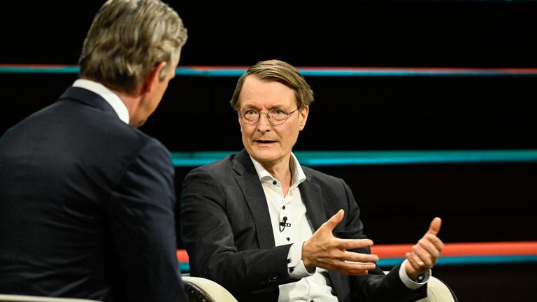 Ex-Gesundheitsminister Lauterbach zu Gast bei "Markus Lanz".