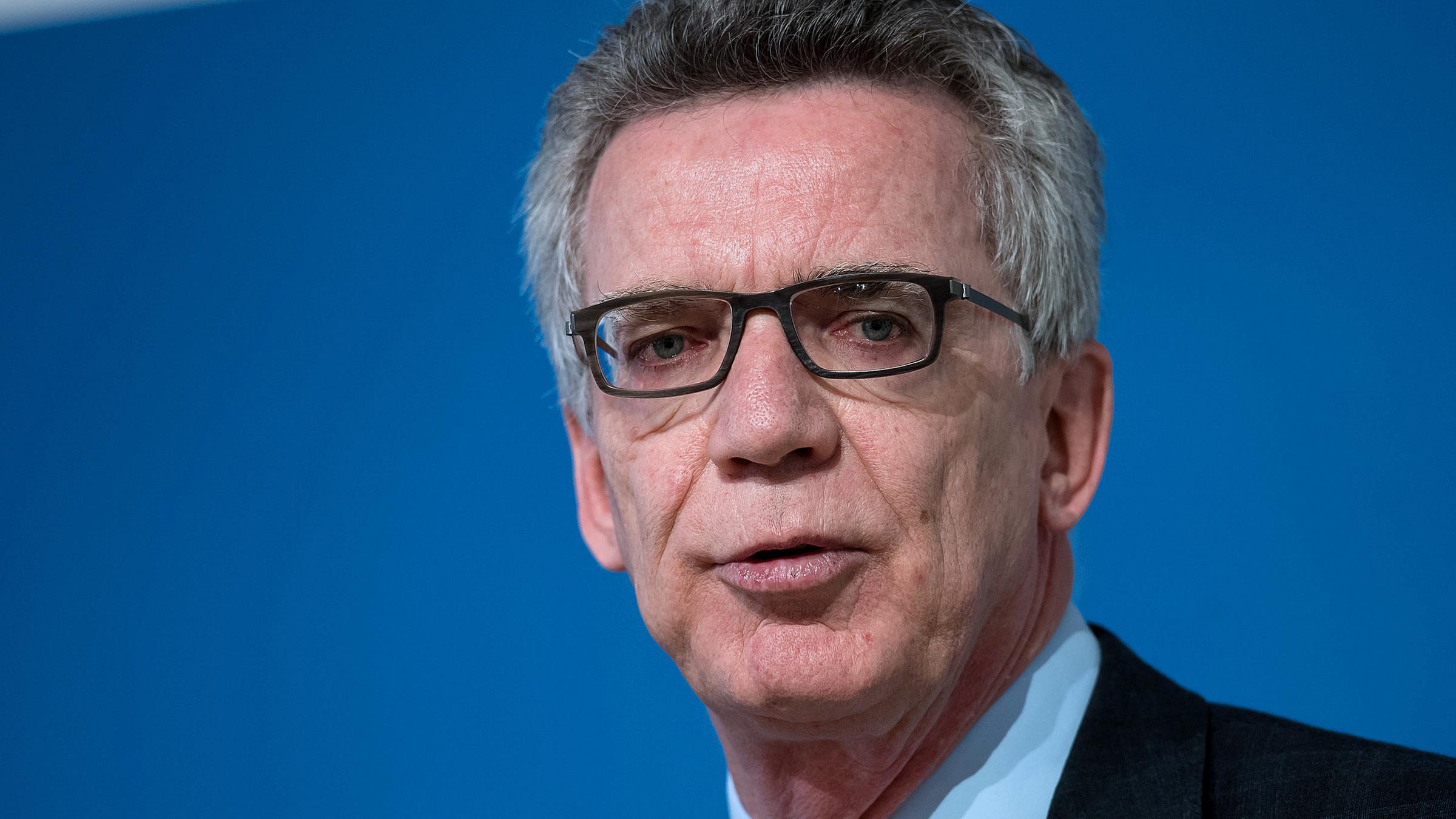 Archiv: Thomas de Maizière (CDU) 