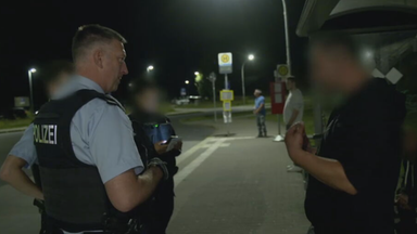Polizei im Einsatz an Berliner Bahnhöfen