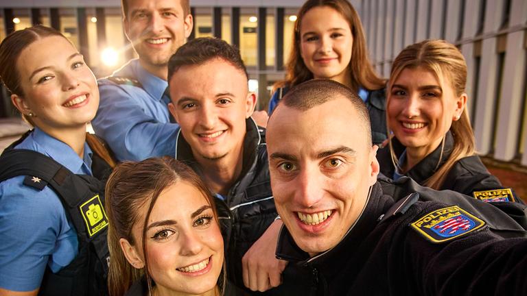 Polizeibeamte aus Hessen