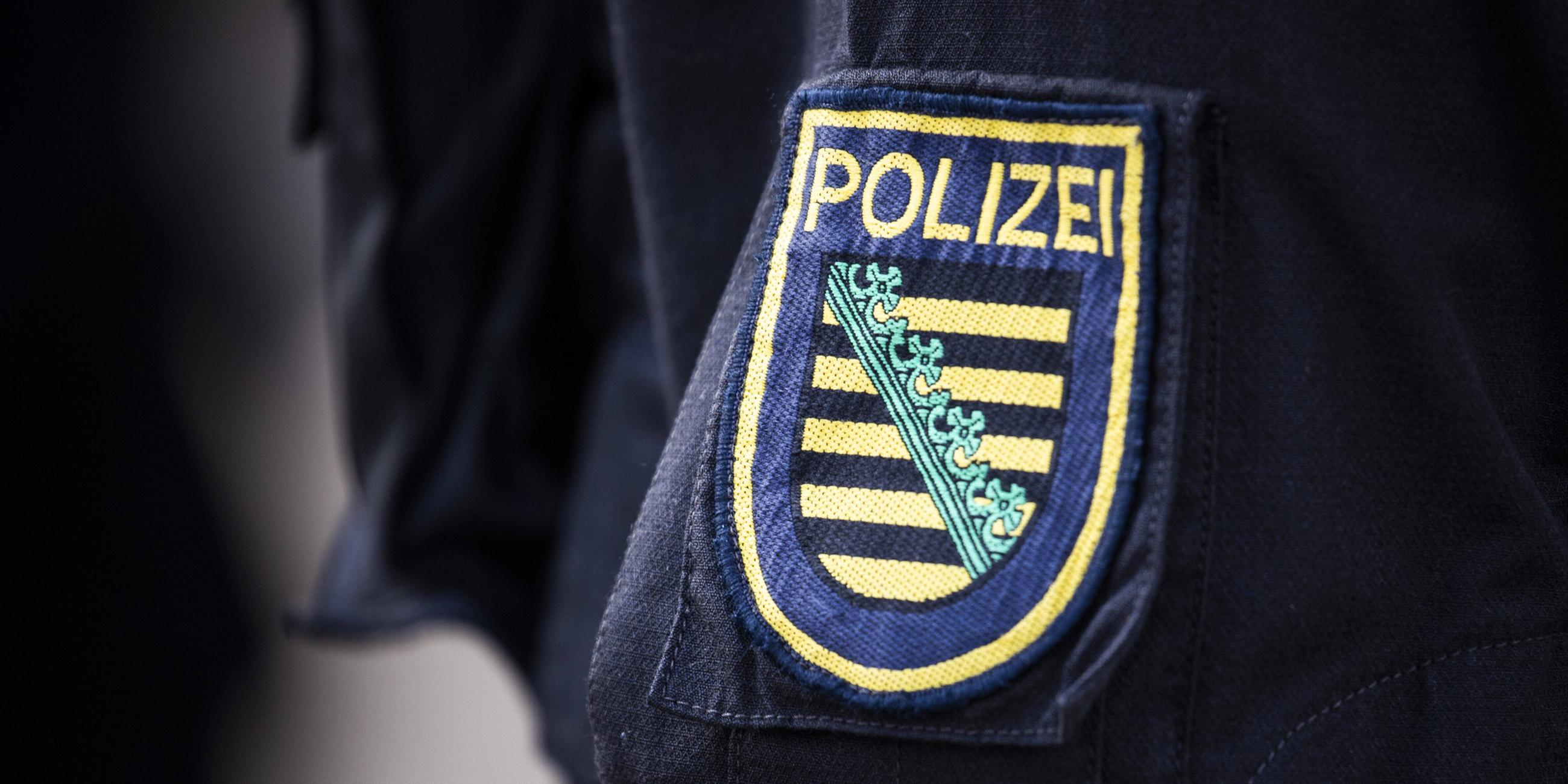 Wappen der Polizei in Sachsen