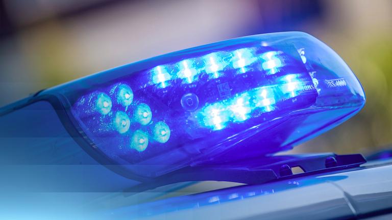 Nahaufnahme eines Polizei-Blaulichts.