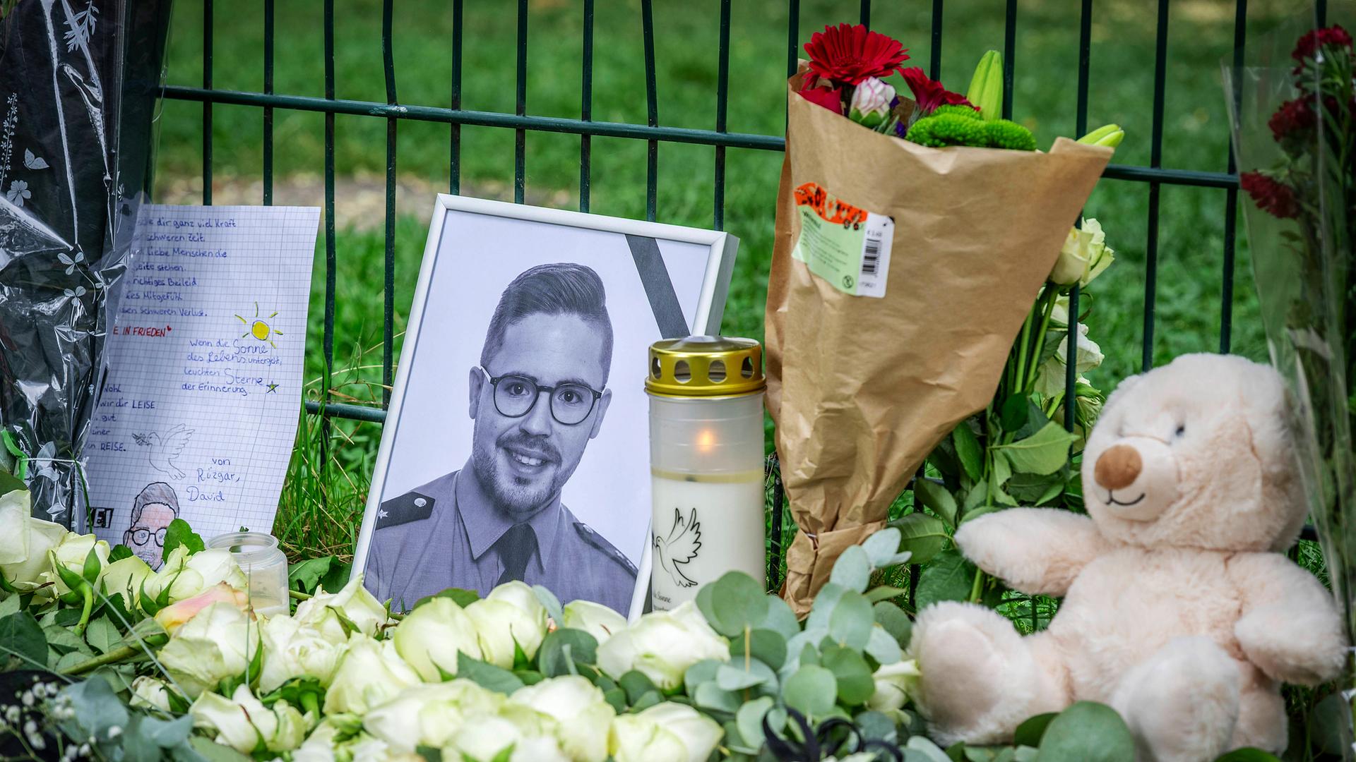 Trauer nach Tötung von Polizist in Völklingen