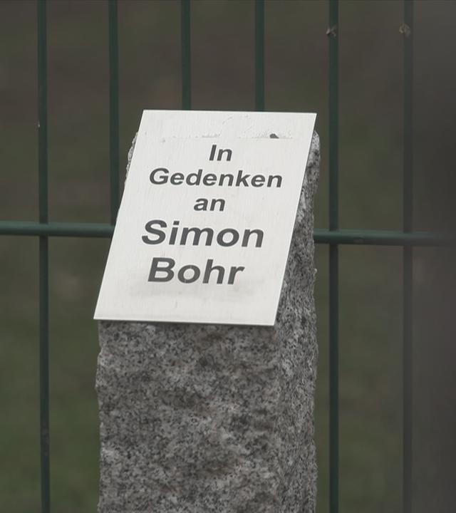 Gedenkstein an ermordeten Polizisten