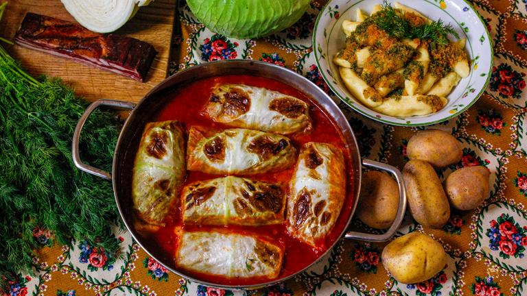 Polnische Kohlrouladen