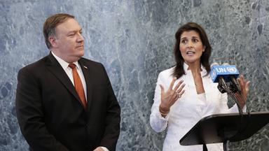 Mike Pompeo und Nikki Haley