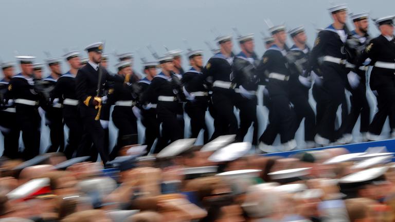 Soldaten am 05.06.2019 in Portsmouth