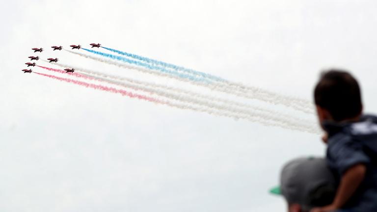 Flugparade am 05.06.2019 in Portsmouth