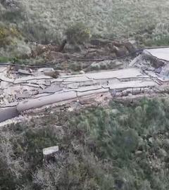 Erdrutsch nach Regen in Portugal 