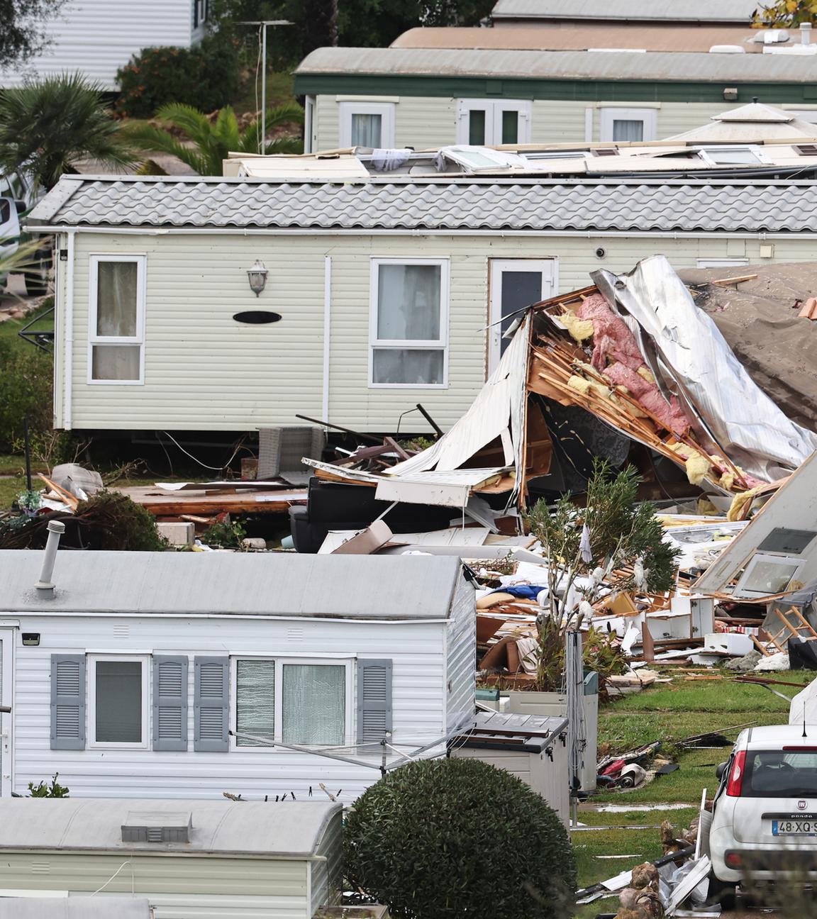 Extremwetter Portugal