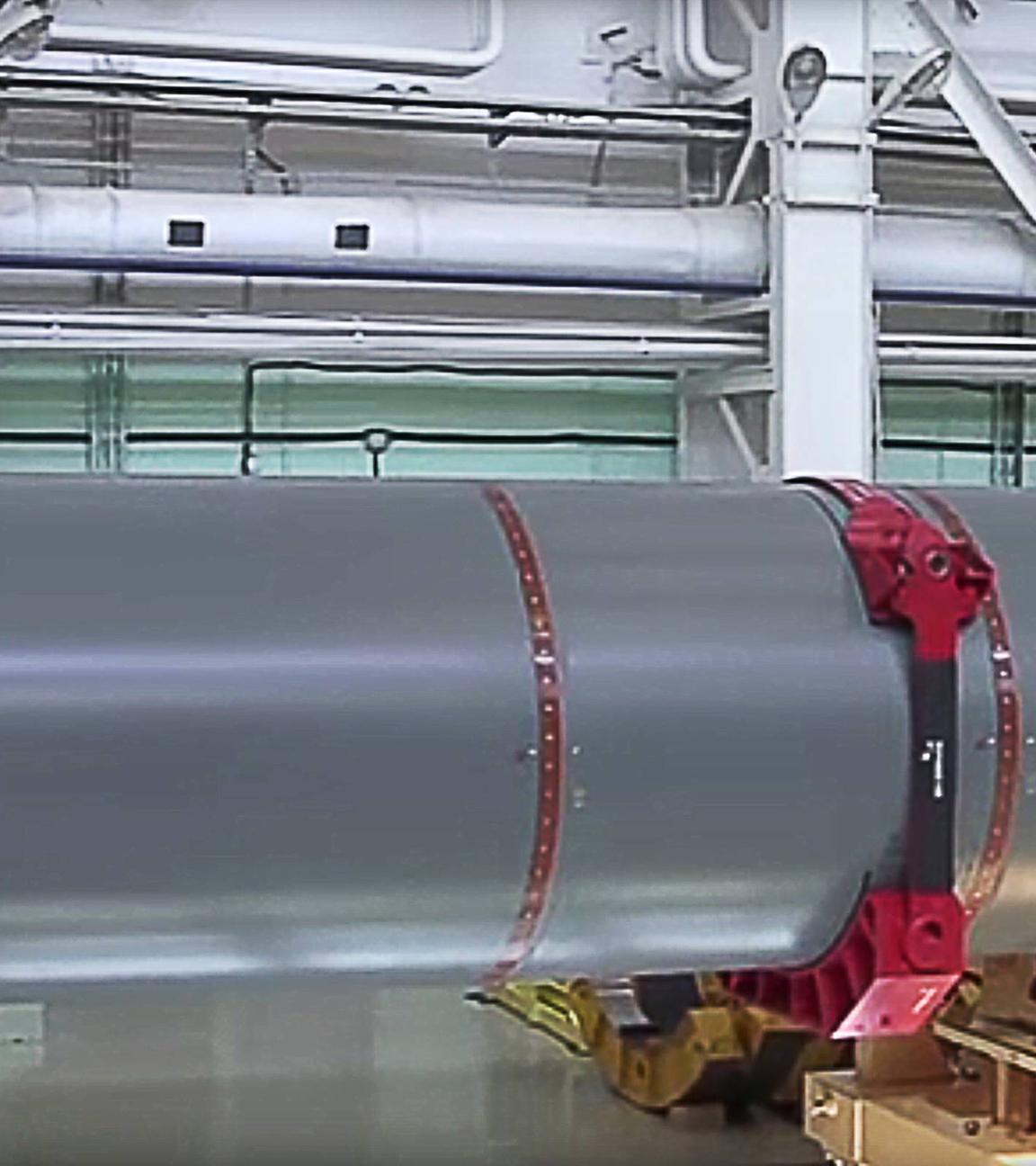 Zu sehen ist die russische Unterwasserdrohne Poseidon.