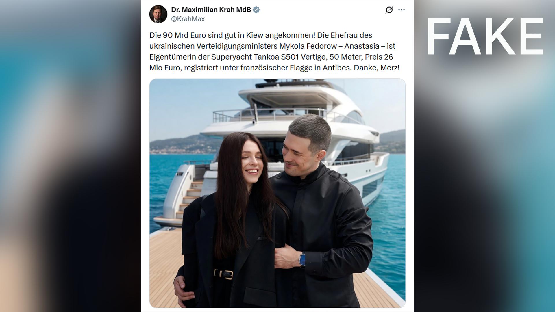 Screenshot: Posting von Maximilian Krah bei X