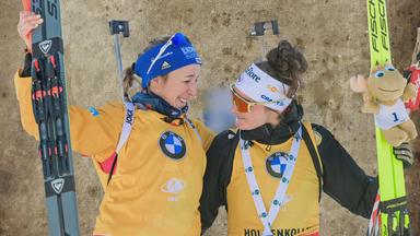 Franziska Preuß und Lou Jeanmonnot