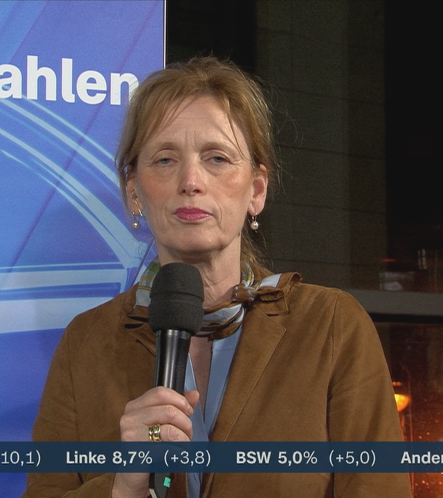 Prien von der CDU mit einer Reaktion zur Bundestagswahl 2025.