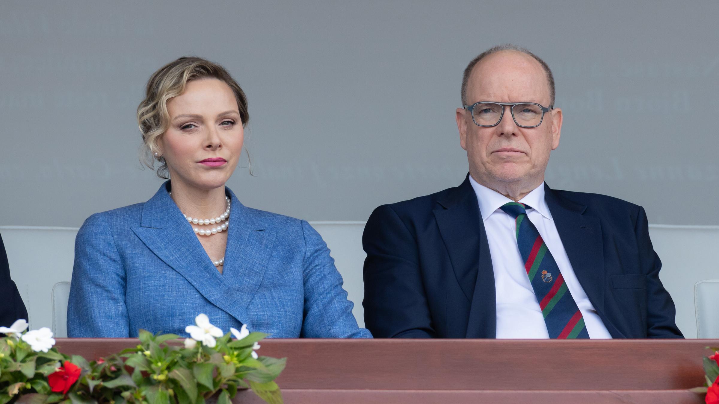 Prinz Albert und Prinzessin Charlene von Monaco