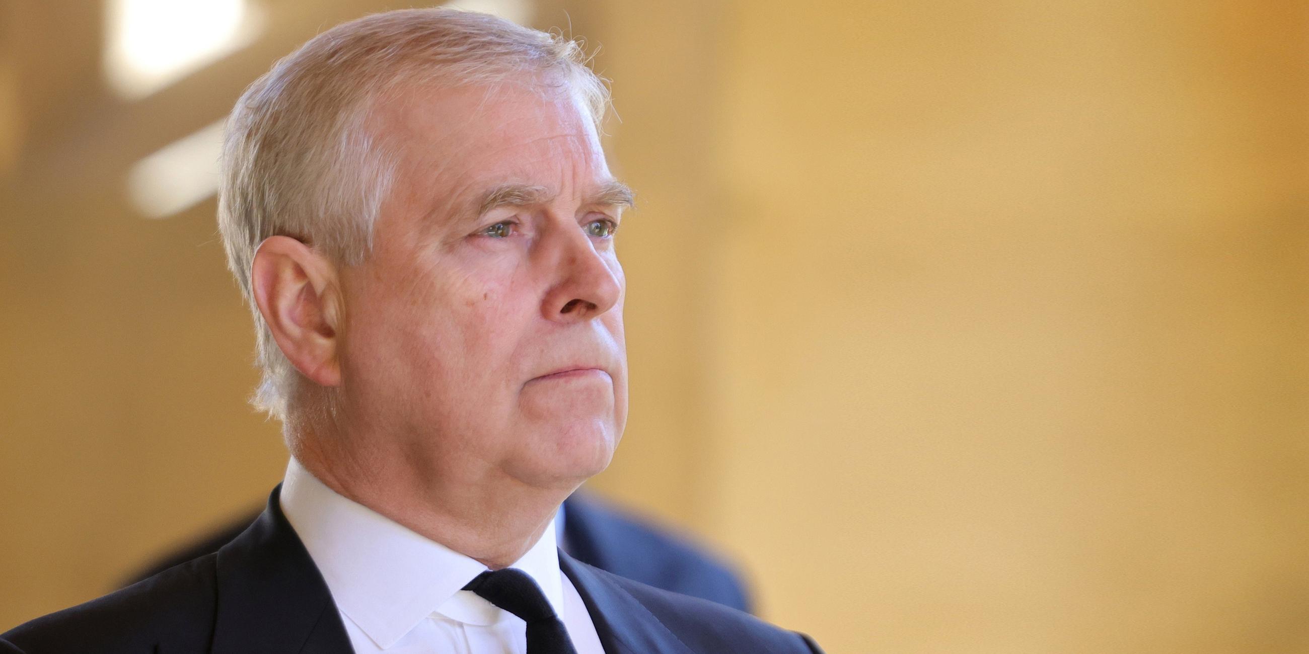 Archiv: Prinz Andrew am 17.04.2021 in Windsor.