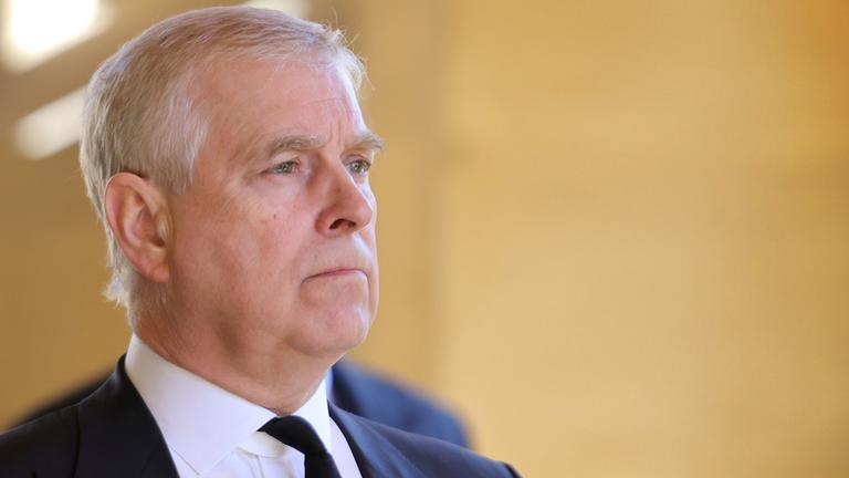 Archiv: Prinz Andrew am 17.04.2021 in Windsor.