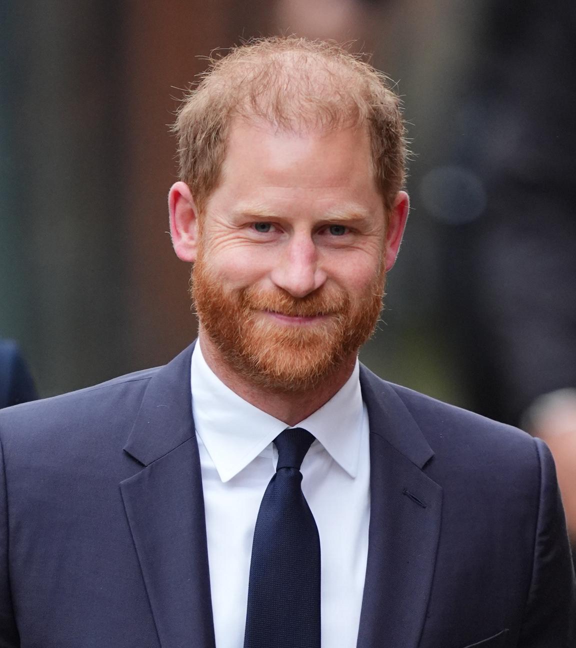 Großbritannien, London: Prinz Harry, Herzog von Sussex, trifft vor dem Gericht ein.