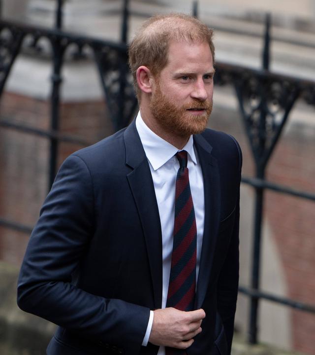 Prinz Harry vor dem Royal Courts of Justice in London, Vereinigtes Königreich, am 22.01.2026.