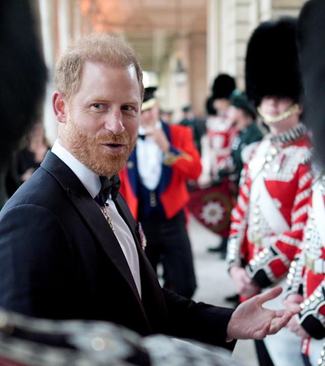 begrüßung von Prinz Harry bei den "Invictus Spirit Awards" in London 