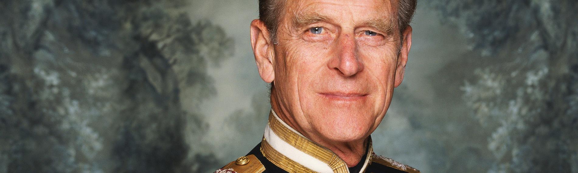 Porträt von Prinz Philip.